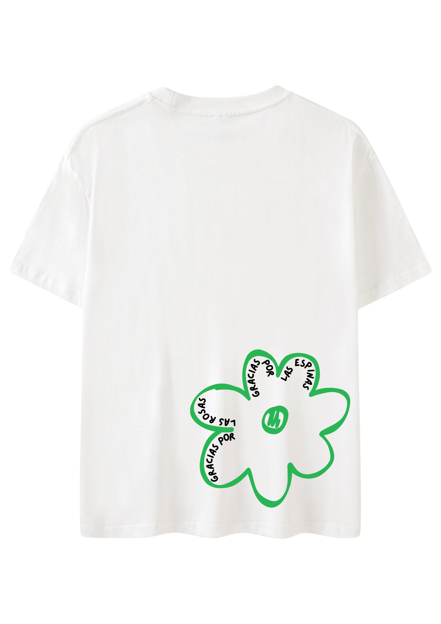 T-shirt oversize Rosas