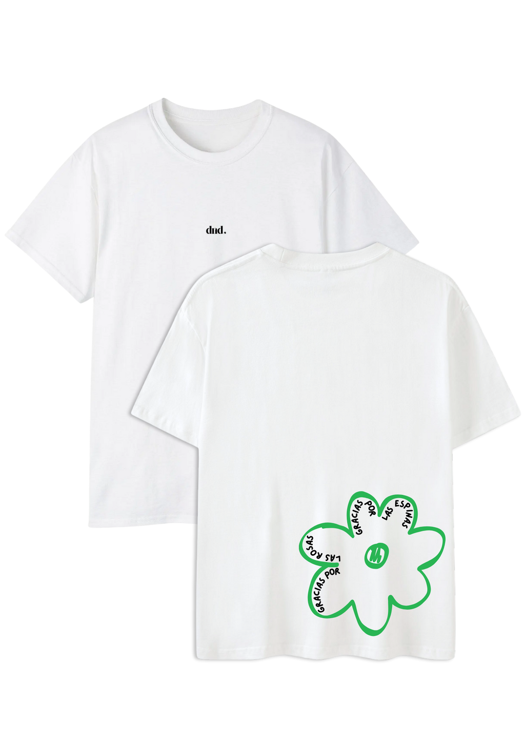 T-shirt oversize Rosas