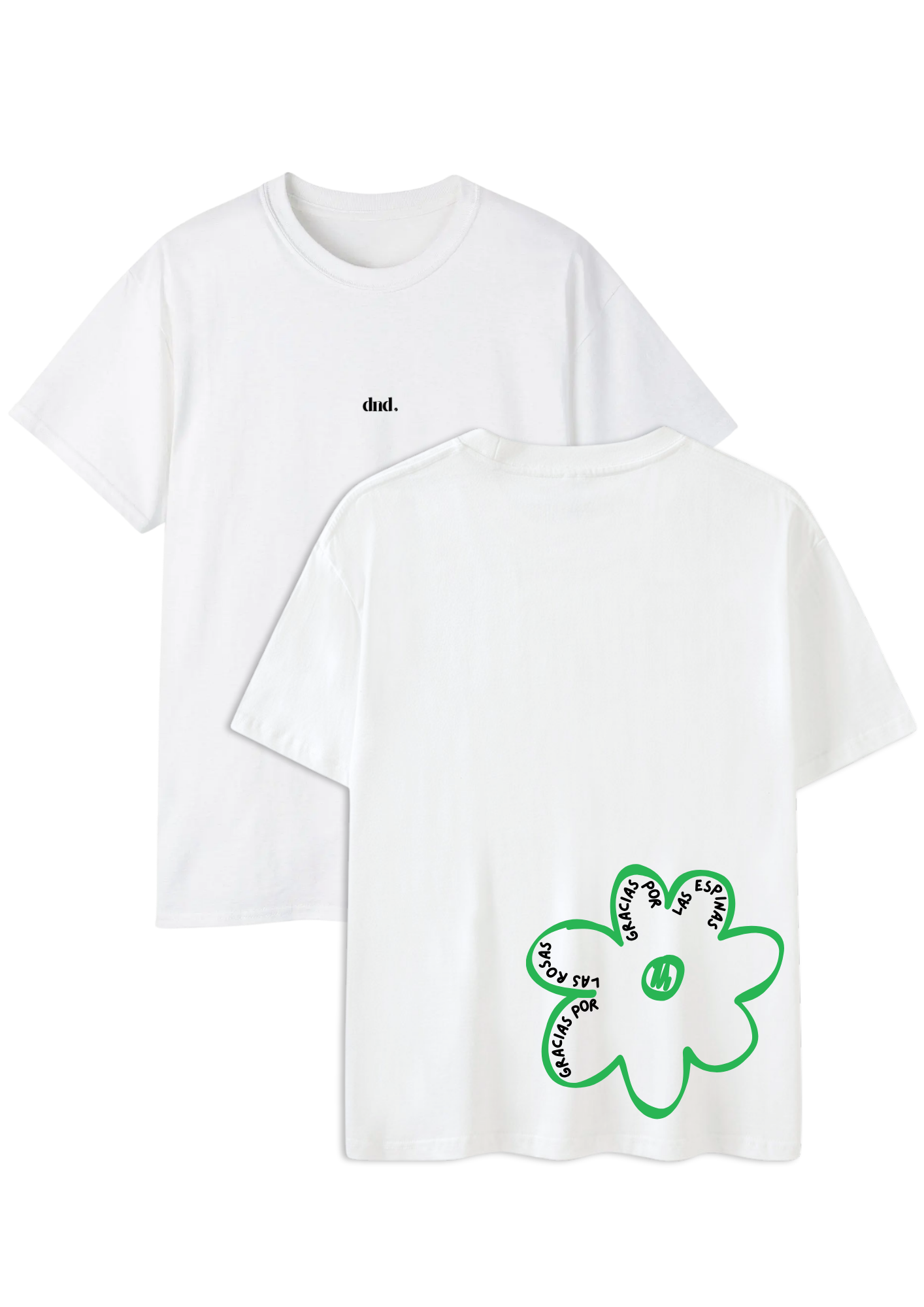 T-shirt oversize Rosas